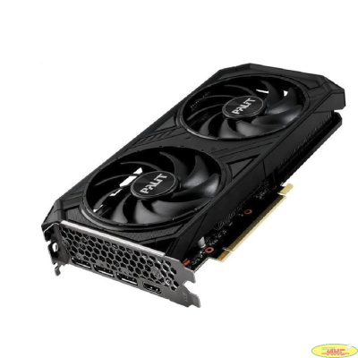 Видеокарта, PALIT, RTX4060Ti DUAL 8G V1 (4710562244557), (NE6406T019P1-1048D), GDDR6, 128bit, 3-DP, HDMI, 249.9*123.5*40.1 мм, Цветная коробка