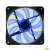 Вентилятор Digma DFAN-LED-BLUE RGB 120мм черный 3-pin 4-pin (Molex) Ret