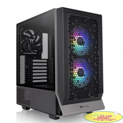 Корпус Thermaltake Ceres 300 TG ARGB черный без БП ATX 3x140mm 2xUSB3.0 1xUSB3.1 audio bott PSU