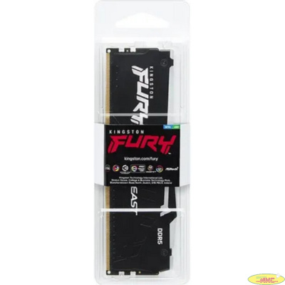 Оперативная память Kingston Fury Beast Black Expo KF556C36BBEA-16 DDR5 -  1x 16ГБ 5600МГц, DIMM,  Ret