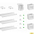 Лотки Cactus CS-PB-SET2 белый