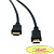Proconnect (17-6208-6) Шнур  HDMI - HDMI  gold  10М  с фильтрами  (PE bag)
