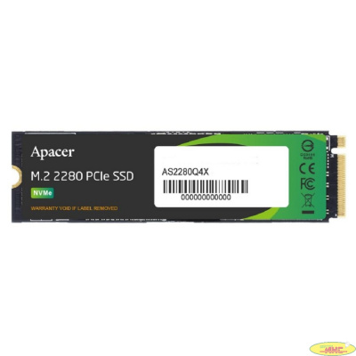 Твердотельный накопитель SSD Apacer M.2 2280 512GB AS2280Q4X Client SSD AP512GAS2280Q4X-1