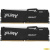 Модуль памяти Kingston 16GB DDR5 5200 DIMM FURY Beast Black RGB  kit 2*8,Non-ECC,  CL40, 1.25V, 288-pin RTL