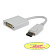 Gembird Переходник DisplayPort - DVI , 20M/19F, белый (A-DPM-DVIF-002-W )