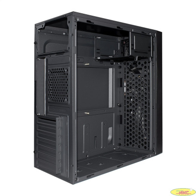 Exegate EX290176RUS Корпус Miditower ExeGate AA-440-AA350 (ATX, AA350 8 см, 2*USB, аудио, черный)