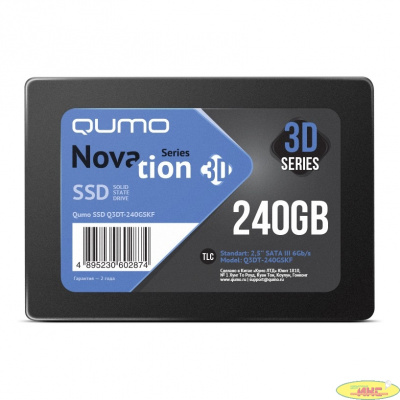 QUMO SSD 240GB QM Novation Q3DT-240GSKF {SATA3.0}