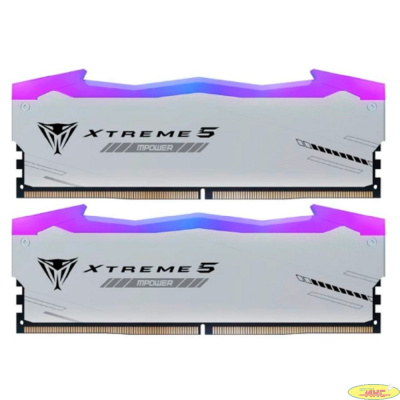 Память DDR5 2x16GB 6400MHz Patriot PVXR532G64C32KM Viper Xtreme 5 RGB RTL Gaming PC5-51200 CL32 DIMM 288-pin 1.4В с радиатором Ret