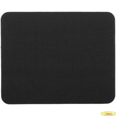 Коврик для мыши Gembird MP-BLACK-S, чёрный, размеры 220*180*2мм, ткань+резина, черный