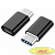 Cablexpert Переходник USB, USB Type-C/USB MicroB (F), пакет (A-USB2-CMmF-01)