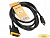 TV-COM Кабель (LCG135F-2M) HDMI to DVI-D (19M -25M) 2м, 2 фильтра 