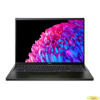 Ноутбук/ ACER Swift Edge SFE16-44-R48X 16"(3200x2000 OLED (матовый))/AMD Ryzen 7 8840U(3.3Ghz)/32768Mb/1024PCISSDGb/noDVD/Int:UMA/Cam/BT/WiFi/50WHr/war 1y/1.5kg/Black/Win11Home