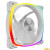 Powercase Вентилятор (M55-12W ARGB) White 120x120x25mm (PWM, 100шт./кор, 4pin PWM (M+F)+ 3pin ARGB (M+F), 600-1800±10% об/мин) Bulk