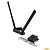 Сетевой адаптер ASUS PCE-BE92BT, Wi-Fi 7 + Bluetooth,  PCI-E, (802.11be), 2.4/5/6 ГГц,  антенна - внешняя