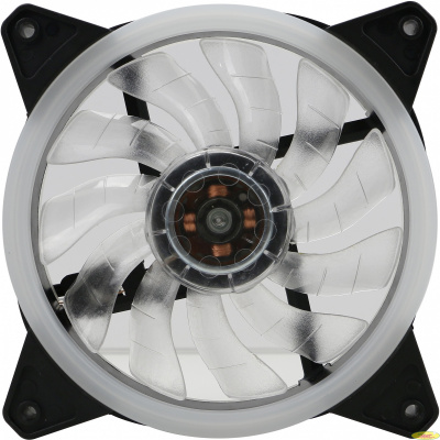 Вентилятор Digma DFAN-FRGB3 RGB 120мм черный 3-pin 4-pin (Molex) Ret