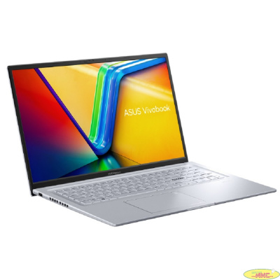 ASUS VivoBook 17X M3704Y-AU221 [90NB1191-M009W0] Cool Silver 17.3"{FHD Ryzen 5 7430U/16GB/SSD512GB/AMD Radeon/Backlit/DOS}