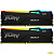Kingston 32GB 6000MT/s DDR5 CL32 DIMM (Kit of 2) KF560C30BBAK2-32 FURY Beast RGB XMP