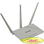 TENDA F3 маршрутизатор 802.11n, до300Мбит/с, 2T2R, LAN: 3х10/100Мбит/с, WAN: 1х10/100Мбит/c, 3 внешние антенны 5дБи.