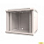 Rexant (04-0966-111) Настенный шкаф 19" 9U 600х600х501 (ШхГхВ), дверь стекло, металлическая задняя стенка, боковые съемные стенки, RAL 7035