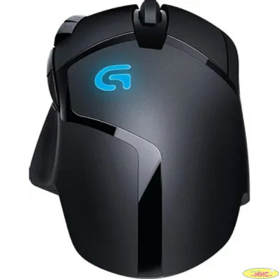 Мышь Logitech Hyperion Fury G402, игровая, оптическая, проводная, USB, черный [910-004070]