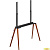 Подставка для телевизора Cactus CS-ST3646BKWN черный/орех 49"-75" макс.40кг напольный
