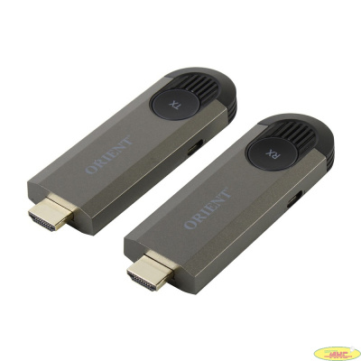 ORIENT VE056V2, WiFi HDMI Extender (Tx+Rx), HDMI беспроводной удлинитель до 40 м, HDMI 1.3, 1080p@60Hz, HDCP1.2, внутренние антенны, питание от USB (33255)