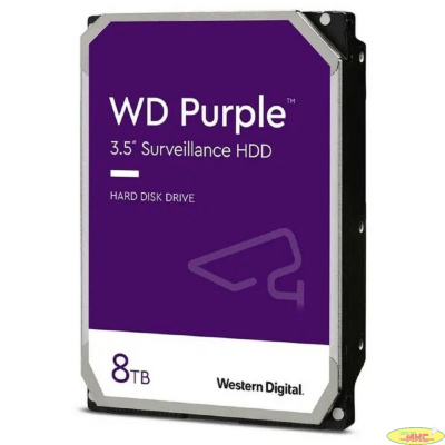 HDD WD SATA3 8Tb Purple 5640 256Mb WD85PURU