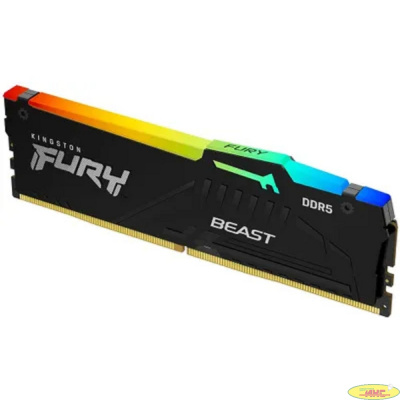 Оперативная память Kingston Fury Beast Black Expo KF556C36BBEA-16 DDR5 -  1x 16ГБ 5600МГц, DIMM,  Ret