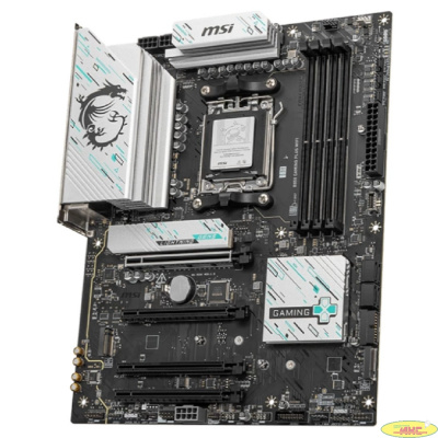 Материнская плата MSI B850 GAMING PLUS WIFI B850, AM5, 4*DDR5, 4*PCIEx16, 3*M.2, 3*TypeC, 1*USB3.2Gen2, 5*USB3.2Gen1, 8*USB2.0, 4*SATA3.0, 5G, DP, ATX, RTL