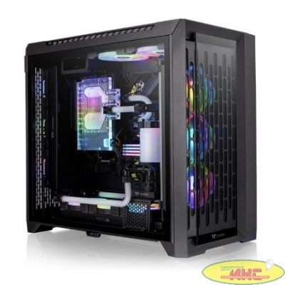 Корпус Thermaltake CTE C750 TG ARGB черный без БП ATX 3x140mm 4xUSB3.0 1xUSB3.1 audio bott PSU
