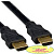 Кабель HDMI Gembird/Cablexpert , 1м, v1.4, 19M/19M, плоский кабель, черный, позол.разъемы, экран (CC-HDMI4F-1M)