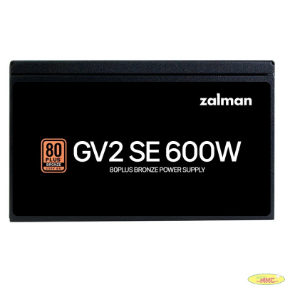 Zalman <GV2SE>  ZM600-GV2SE <600W, ATX12V v2.52, APFC, 12cm Fan, 80+ Bronze, Ret>