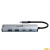Разветвитель USB Genius UH-500, (USB хаб), серый