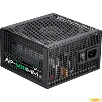 Блок питания Formula ATX 600W AP-600ММ 80 PLUS WHITE (20+4pin) APFC 120mm fan 6xSATA RTL