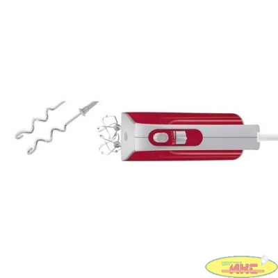 Миксер ручной Bosch MFQ40303 500Вт красный