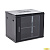 Rexant (04-0966-112) Настенный шкаф 19" 9U 600х600х501 (ШхГхВ), дверь стекло, металлическая задняя стенка, боковые съемные стенки, RAL 9005