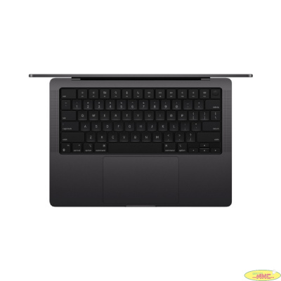 Apple MacBook Pro 14" Space Black (КЛАВ.РУС.ГРАВ.) (M4 10C CPU, 10C GPU/16Gb/1TB SSD/рекоменд.переходник 11007065) (MW2V3)