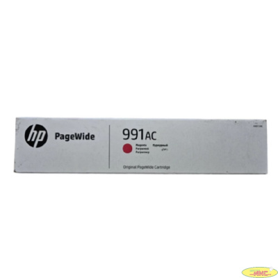 Тонер-картридж/ Картридж HP 991AC для PageWide Managed MFP P77440/P77740/P77940, пурпурный (16 000 стр.)