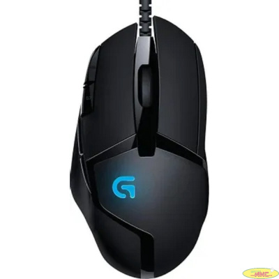 Мышь Logitech Hyperion Fury G402, игровая, оптическая, проводная, USB, черный [910-004070]