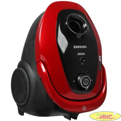 Samsung VC20M253AWR/EV Пылесос, мешок,  2000Вт, красный