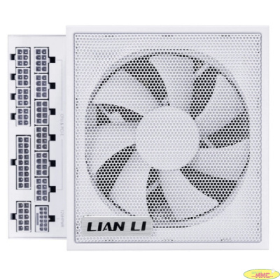 Lian Li  Блок питания  EG0850 / White / ATX 3.1, 850W, 80 PLUS Platinum, PCIe 5.1, APFC, USB HUB, 120mm FDB Fan, Fully Modular / G9P.EG0850.WE00.RU