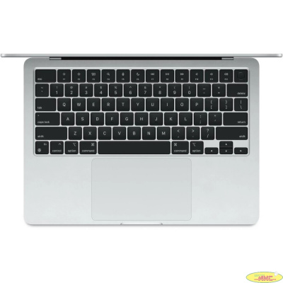 Apple MacBook Air 13-inch 2025 [MW0W3] (КЛАВ.РУС.ГРАВ.)  M4 chip with 10-core CPU and 8-core GPU, 16GB, 256GB SSD - Silver