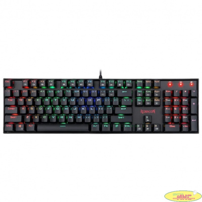 Redragon  Mitra RU [75015] {Механическая клавиатура, RGB, Full Anti-Ghosting}