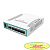 MikroTik CRS106-1C-5S Коммутатор Cloud Router Switch with QCA8511 400MHz CPU, 128MB RAM, 1x Combo port (Gigabit Ethernet or SFP), 5 x SFP