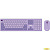 Acer OCC205 [ZL.ACCEE.00D] Комплект (клавиатура+мышь) клав:фиолетовый мышь:фиолетовый USB беспроводная slim 