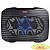 BURO Подставка для ноутбука 15.6"357x265x33mm 1xUSB 1x 140mmFAN 345г металлическая сетка/пластик черный (BU-LCP156-B114)
