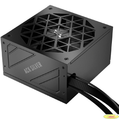 1STPLAYER Блок питания  ACK SILVER 850W Black / ATX 3.1, APFC, 80 PLUS Silver, Double Forward, DC-DC, full Teapo caps, 140mm fan, non-modular / HA-850BA7-BK