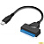 ORIENT UHD-502N-C, USB 3.2 Gen1 (USB 3.0) адаптер для SSD & HDD 2.5" SATA 6GB/s (JMS578, поддержка UASP), кабель подключения USB Type-C (33325)