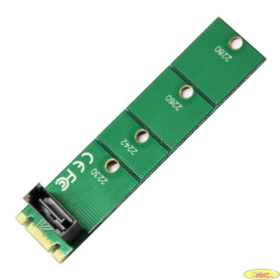 ORIENT C292S, Переходник SSD NGFF(M.2) - SATA, для подключения SATA диска к разъему NGFF (30292)