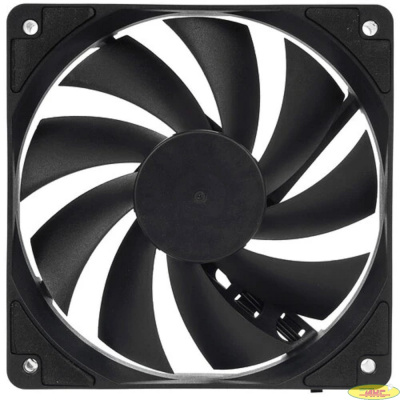 Вентилятор Digma DFAN-120-7 120мм черный 3-pin 4-pin (Molex)  Ret